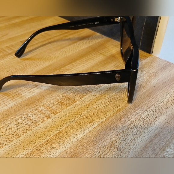 Kurt Geiger Black Cat-Eye Sunglasses - Picture 7 of 8